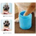 Dog Paw Cleaner Dog Paw Washer Cup Lightweight Dog Cat Paw Plunger Mud Cleaner Portable Soft Brush Pet Foot Washer. 