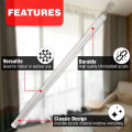 2 Pieces 17-Inch Clear Curtain Pull Wand Set For Drapery Opening and Closing Rod, Curtain Accessories Set pen gpt. 