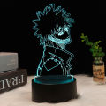 7 Colors 3d Lamp Anime My Hero Academia Dabi Led Light For Bedroom Decor Cool Manga Gift For Him Rgb Colorful Night Light Dabi. 