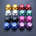 JCD 2pcs Aluminum Metal 3D Analog Joystick Thumb Stick Grip Cap Replacement Buttons For PS4 Slim/Pro/Xbox One Slim Controller.