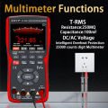 ZOYI ZT-703S 3 in 1 Oscilloscope Multimeter with 3.5 Inch IPS Display,25000 Counts, Dual Channel 50MHZ Bandwidth,280MSa/s. 
