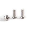 ISO7380 A2-70 304 Stainless Steel Allen Bolt M3 M4 M5 M6 M8 M10 M12 Hex Hexagon Socket Button Head Screw. 