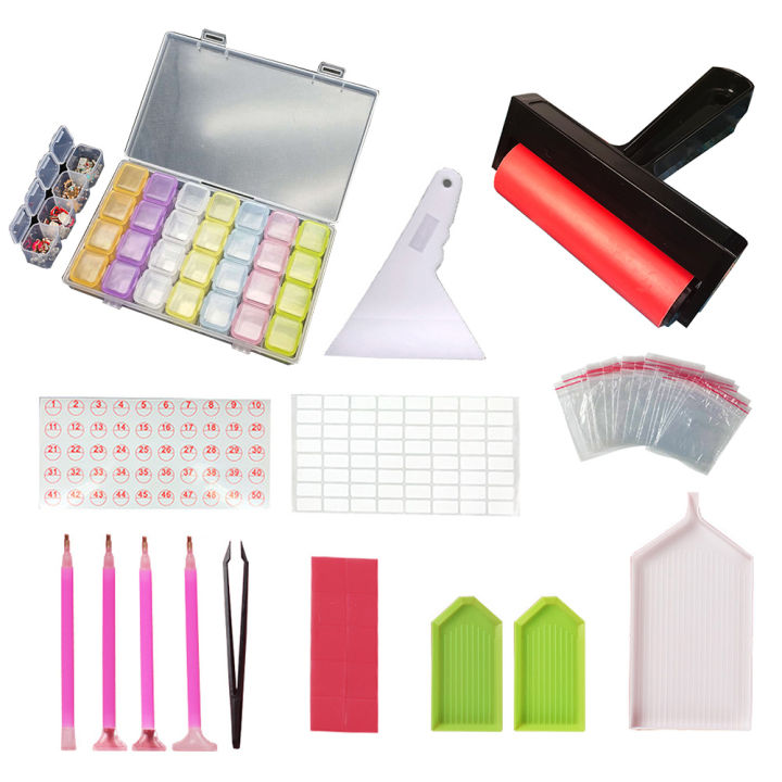 Kit d'outils Professionnel 3 pièces pour Diamond Painting 5D Stylo à