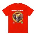 Don Pollo Funny Meme Pattern T-shirt Ohio King Top Clothing T-shirt Women's Retro Fashion Casual Large T-shirt. 