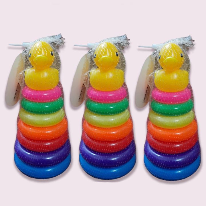 Ring Tower Toy | Kids Bath Tub Floating Toy - Medium