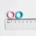 100pcs New Colorful Basic Nylon Ealstic Hair Ties Ponytail Hold Scrunchie  Band Kid Fashion Hair Accessories for Girls. 