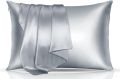 1 PC Silk Satin Toddler Pillowcase 35X50CM, Super Soft and Silky Cooling Travel PillowCases for Nursery, Kids, Boys Girls.