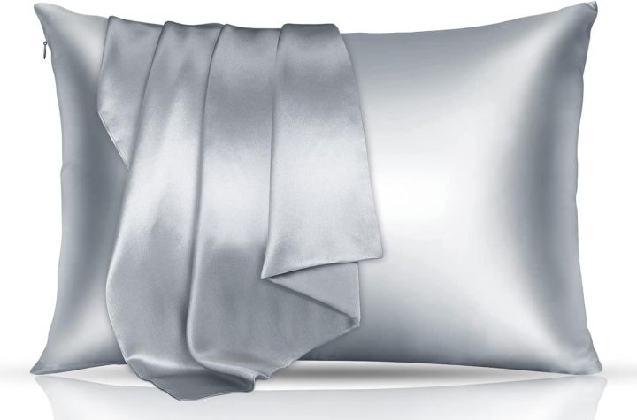 1 PC Silk Satin Toddler Pillowcase 35X50CM, Super Soft and Silky Cooling Travel PillowCases for Nursery, Kids, Boys Girls