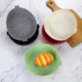 17/20cm Air Fryers Oven Baking Tray Reusable Silicone Non-Stick Round Baking Pan Microwave Pads Airfryer Pan Liner Cake Mold. 