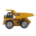 HUINA 1534 9CH RC Alloy  Vehicle Forklift Heavy Tractor Remote Control Car Dump Truck Engineering Toys for Adults  . 