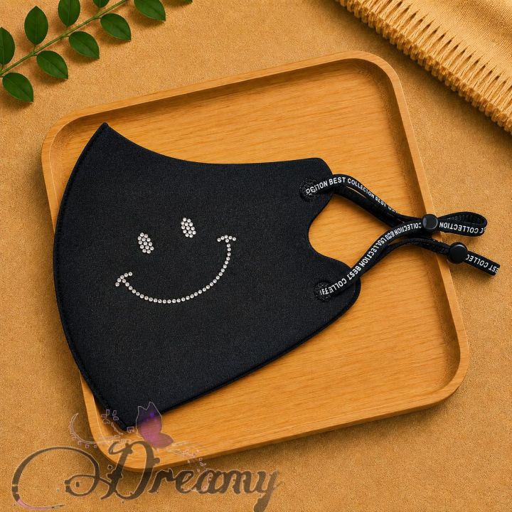 Stone%20Design%20Black%20Coloured%20Fashionable%20Face%20Mask%20for%20Girls%20Women%20Fashion%20-%20Image%209