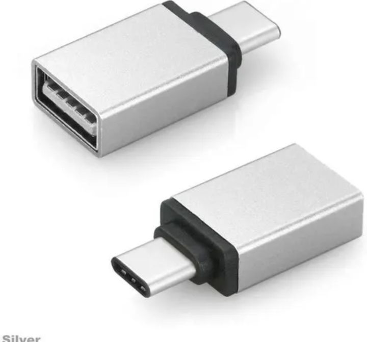 Multicolor Type-C To USB Type C Metal OTG, 1.5inch Female OTG Adapter