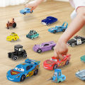 Cars Disney Pixar Cars Lightning McQueen Mater Jackson Storm The King Mater 1:55 Metal Alloy Car Toy Model Toys Children Gifts. 