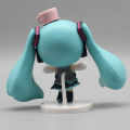 Hatsune Miku Anime Figurine Holding Cinnamoroll Bean Eyed Kawaii Tabletop Decorations Action Figures Doll Model Children ToyGift. 