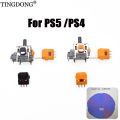 For PS5 PS4 Hall Effect Analog Joystick V5 PlayStation 5 4 DualSense High Precision Optimized Anti-drift No Jitter No Delay.