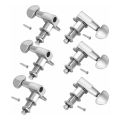 Guitar Tuning Pegs Set | Closed Tuner Machine Heads For Acoustic, Bass Guitar | Guitar Tuning Keys | 3L & 3R. 
