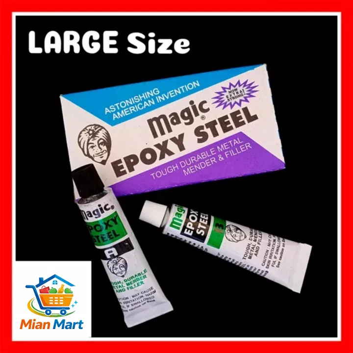 Magic Dpoxy Magic Epoxy Steel Large Pack | Daraz.pk