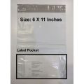Mini Courier Shipping Flyer Bags 6x11 with Pocket - Best Flyers. 