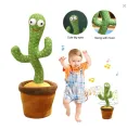 New Arrival’s Plush Dancing Cactus Kid Toy Children Gift Songs Singing Voice Recording Speaking Luminous Twisting Plush Funny Toy. 
