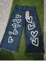 Flapper Box style denim pent in exp quality. 