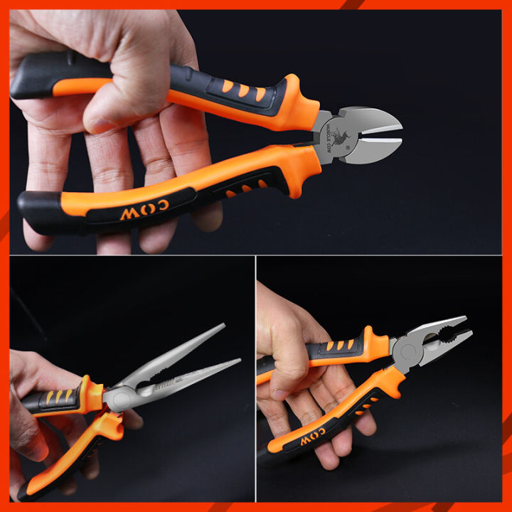 Muscle%20cow%20mechanic%20pliers%20lizard%20nose%20pliers%208%20inch%20combination%20pliers%20alligator%20nose%20pliers%20wire%20cutting%20cream%20lizard%20nose%20cream%20pointed%20mouth%20-%20Image%204