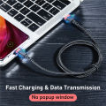 USLION Micro USB Cable Fast Charging Cable For Xiaomi redmi note 5 Micro USB Data Cord Charger Quick Charge 3.0 Cable 1M 2M 3M. 