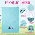 Funny Microfiber Premium Golf Towel, Embroidered Golf Towels for Golf Bags for Men&Women, Golf Accessories for Men Golfers. 