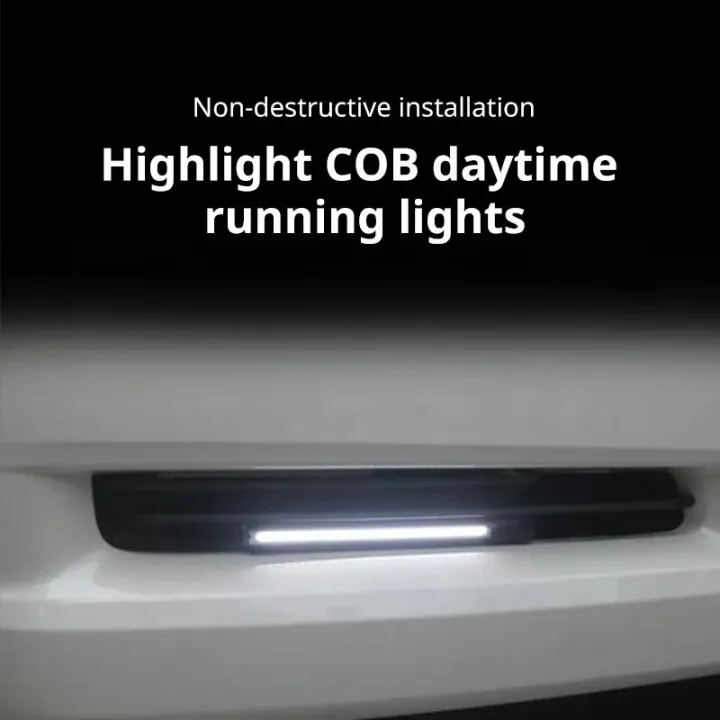 2pcs%2017cm%20Universal%20Waterproof%20Daytime%20Running%20Lights%20COB%20Fog%20Lamp%20Car%20Styling%20Led%20Day%20Light%20DRL%20Lamp%20Fog%20Bar%20Lamp%20Strip%20Lights%20-%20Image%204