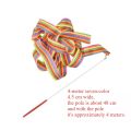 Colorful Artistic Gymnastics Ribbon with Rod for Kids – Dance & Performance Prop, Outdoor Sport Toy, Ideal  for Children. 