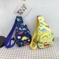 Children's Cute Dinosaur Shoulder Bags Baby Girls New Casual Boys Kids Chest Bag Coin Purse Nylon Handbags Small Messenger Bag.