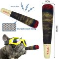Dog Joint Toys Funny Interactive Dog Cigar Design Plush Squeaky Pet Toys Grinding Teeth Creative Chew Toy For Small Medium Dog.