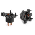 Pair Tail Lamp Bulb Holder Headlight Adapter H7 Sockets G14H51 Fit for Mazda RX‑8/MX‑5/CX‑7. 