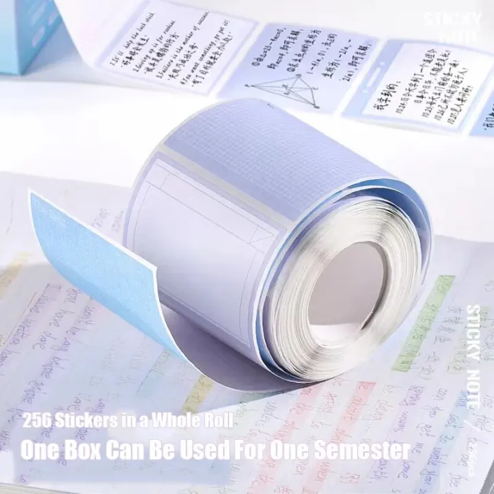 256pcs/Box%20Pull-out%20Sticky%20Notes%20Fully%20Adhesive%20Tearable%20Sticky%20Notes%20Stickers%208%20Formats%20Ideal%20for%20Office%20Student%20and%20Home%20Use!%20-%20Image%203