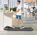 Walking Pad with Handle Bar Foldable Treadmill Under Desk Treadmill 6.2 MPH Running Pad with Remote Control and LED Display. 