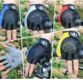 1Pair Cycling Gloves Half Finger Gel Anti-Slip Anti-Sweat Road Bike Gloves For Men Mtb Gloves Half Finger Gel Cycling Equipment. 