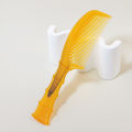 1/6 piece set of amber hair comb, durable ABS plastic handle that conforms to ergonomics,Special for real hair . 