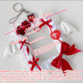 1Pc Creative Vampire Photo Card Holder, with a Chain to Attach to a Backpack, Featuring Bat Wings and Bowknots, Anime Cartoon Game Character Merchandise, Display Card Holder, Celebrity Photo Card Holder for Fan Support, Fandom, Otaku, Ita Bag, and Aest.... 