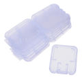10pcs Clear Plastic Memory Card Case Stick Micro SD TF Card Storage Box Protection Holder Transparent Memory Card Storage Boxes. 