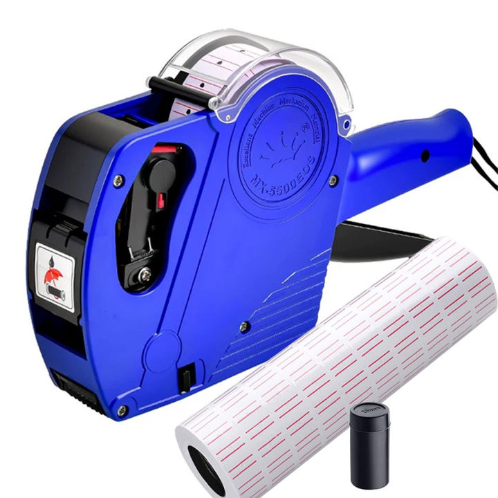 MX-5500 8-digit pricing label machine kit with 5000 label stickers and ...
