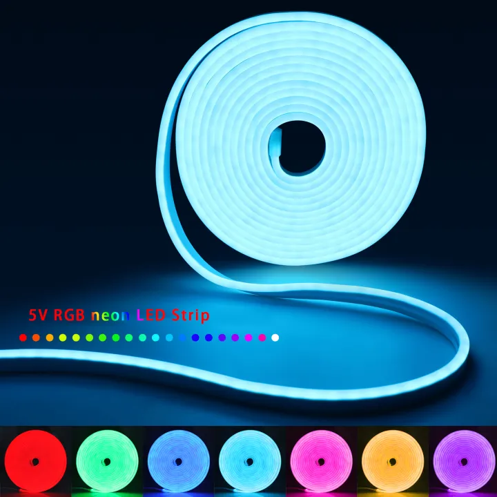 DC5V%20USB%20RGB%20Neon%20LED%20Strip,%201/2/3/4/5M%20IP65%20Waterproof%20Neon%20Strip%20Bluetooth%20App%20and%20Remote%20Control%20For%20Neon%20Decortion%20Lighting%20-%20Image%204