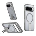 Hybrid Military Shockproof Defender Bracket Case For Google Pixel 10 9 Pro XL A For Magsafe Magnetic Wireless Charge Stand Cover.