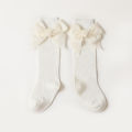 Winter Autumn Baby Girls Christmas Socks Bowknot Kids Knee High Long Sock Cotton Spanish Children 1-8 Years Toddlers Tube Socks. 