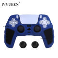 IVYUEEN for PlayStation 5 PS5 Controller Rubber Case Protector Extra Thick Silicone Skin Suit for DualSense Original Charger. 