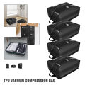 Travel Vacuum Storage Bag Clothing Waterproof And Dustproof Air Bag Storage Compression Bag for Suitcases Backpack Luggage. 