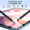 Universal Stylus Pen for Touch Screen Dual Rubber Tips Capacitive Stylus Mobile Phone Tablet Pen Sensitivity Precision Pen.