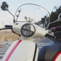 8.6inch Motorbike Windshield Clear Front Screen Wind Shield Screens Deflectors For Roman Holiday Electric Vehicle Emma Sunny. 