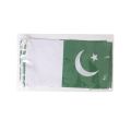 String of 100 Pakistani Paper Made Pennants (Jhandian). 