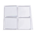 4pcs/Set Transparent Anti Vibration Shock Absorbing Pad Mat Washing Machine Self Adhesive Mute Anti-Shock Protection Porte Pad. 