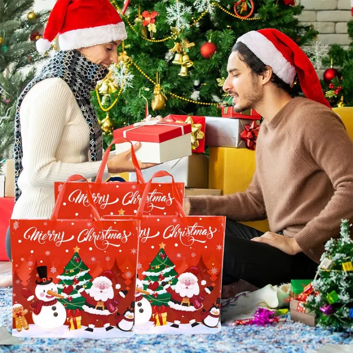 6pcs%20Christmas%20Reusable%20Gift%20Bags%20with%20Handles%20Durable%20Plastic%20Xmas%20Tote%20Bags%20Gifts%20Wrapping%20Shopping%20Christmas%20Decorations%202025%20-%20Image%205