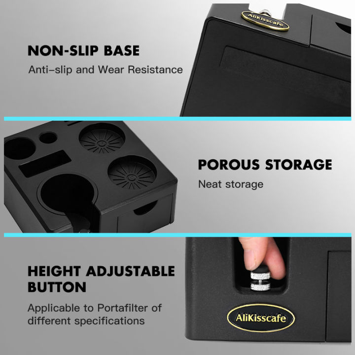 Alikisscafe%20Coffee%20Tamping%20Station%2051mm%2054mm%2057%2058mm%20Portafialter%20Holder%20For%20Delonghi%20Breville%20Espresso%20Accessory%20Barista%20Tools%20-%20Image%203